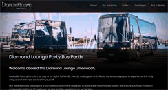 Desktop Screenshot of diamondlounge.com.au